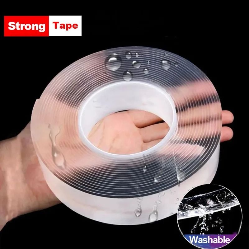 Nano Tape Super Strong Double Sided Reusable Waterproof Adhesive 10 Mm 5 M