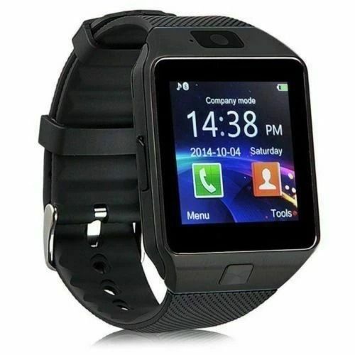 Bluetooth Smart Watch With Camera, Waterproof Phone Mate white