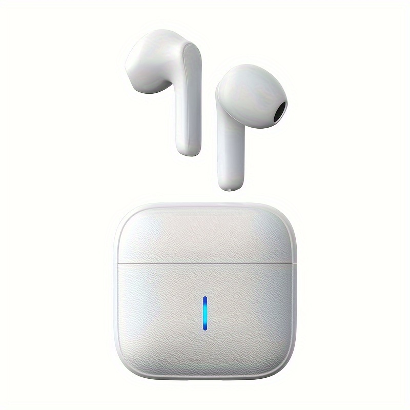 Wireless Earbuds With Active Noise Cancelling And High Fidelity Stereo Sound In Ear Bluetooth Headphones With Charging white