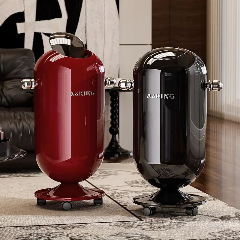 Premium Touch Free Stainless Steel Trash Can 15l White