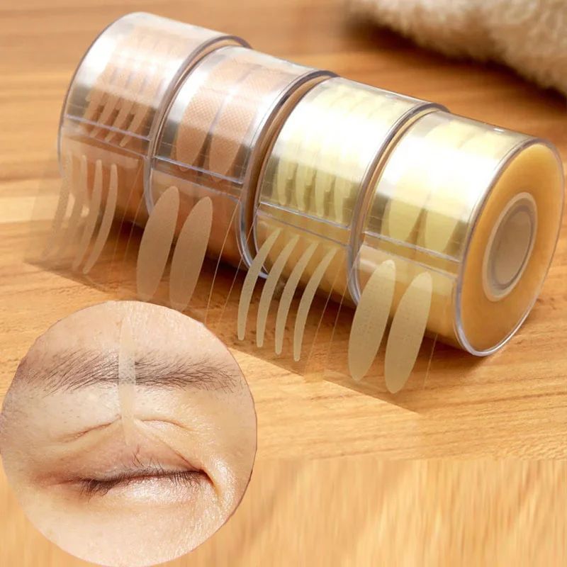 Invisible Lace Double Eyelid Tape Strips 600PCS For Natural Lift heart Skin L