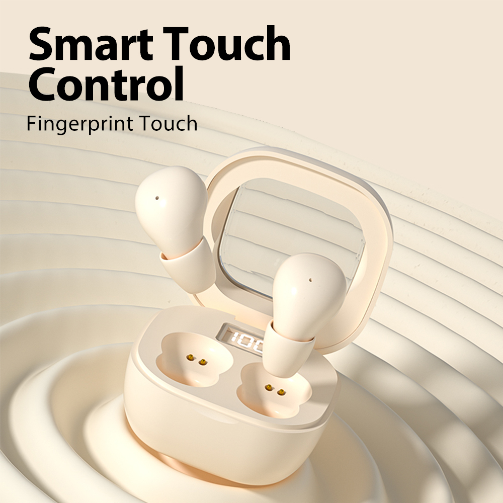 Mini Bluetooth Earbuds TWS Wireless Earphones With HIFI Stereo And Noise Reduction black