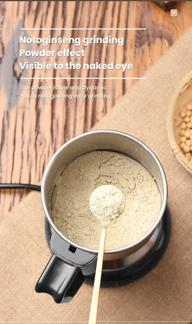 High Power Electric Coffee Grinder For Beans Spices And Grains 300w