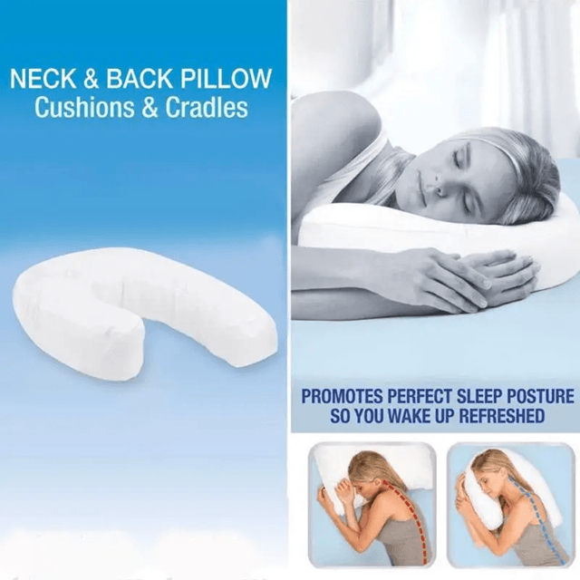 U Shaped Neck Support Pillow For Spine Protection And Side Sleepers 7