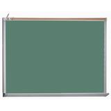 AARCO Architectural High Performance Magnetic Wall Mounted Chalkboard Porcelain/Metal in Blue/Brown | 48 H x 72 W x 0.5 D in | Wayfair