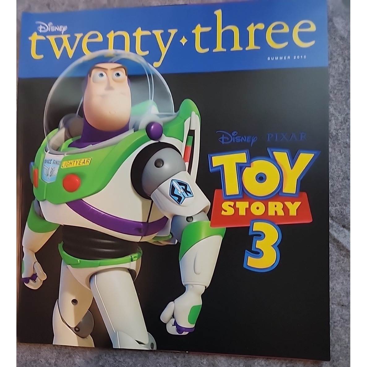 Disney Other | Disney D23 Twenty-Three Magazine Gold Member Toy Story 3 Buzz Lightyear 2010 | Color: Gold | Size: Os