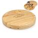 TOSCANA™ NCAA Circo Engraved Circulor Cutting Cheese Tray Wood in Brown | Wayfair 854-00-505-033-0