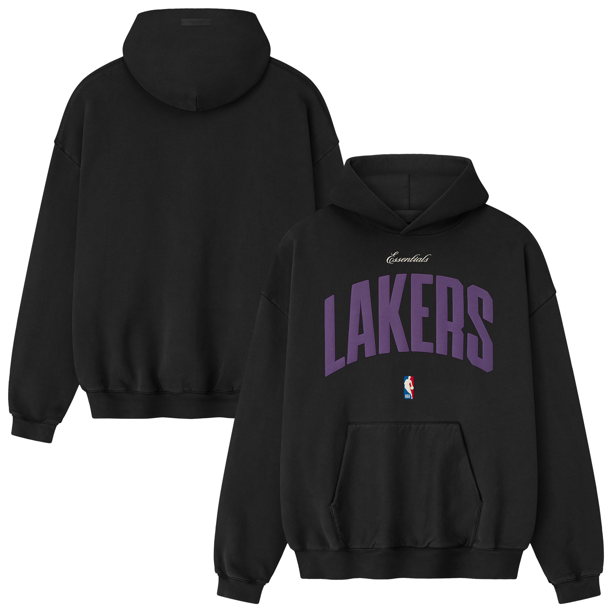 Sweat à capuche Los Angeles Lakers x Fear Of God 90'S - Unisexe - Homme Taille: S