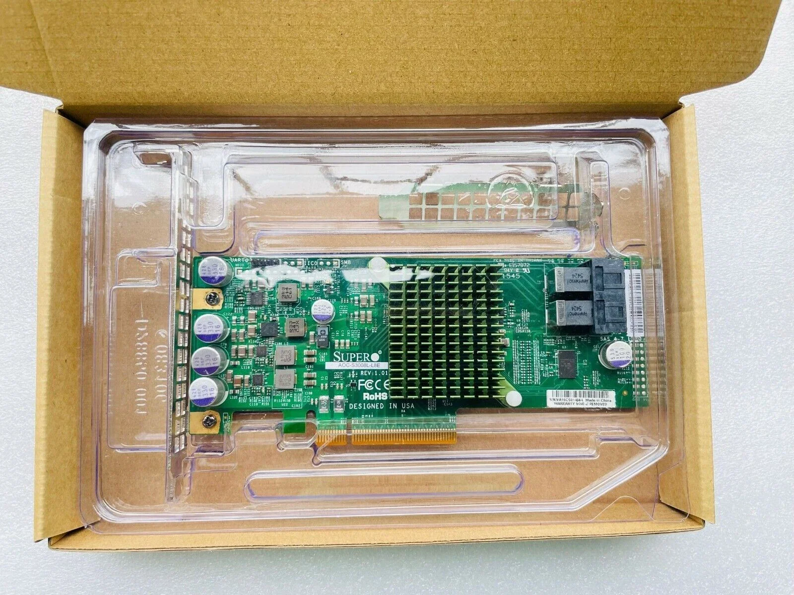 Supermicro 9300-8i 12 Gbit/s SAS SATA HBA IT-Modus ZFS FreeNAS unRAID Image