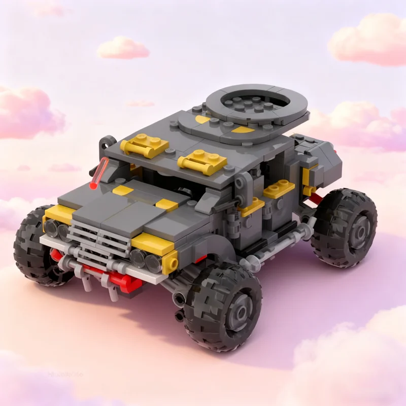448 Stück MOC F R V Helldivers 2 Autos Modellbau Weihnachtsgeschenke Blöcke Architektur Montieren DIY Kreative Idee Spielzeug Bildung Image
