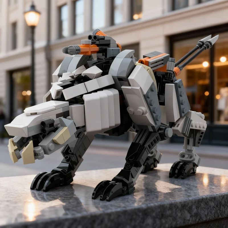 471-teiliges MOC Ravager Horizon Abenteuer Modellbausatz Konstruktionsspielzeug Kreative Idee Bausteine Weihnachtsgeschenk Bildung für Kinder Image