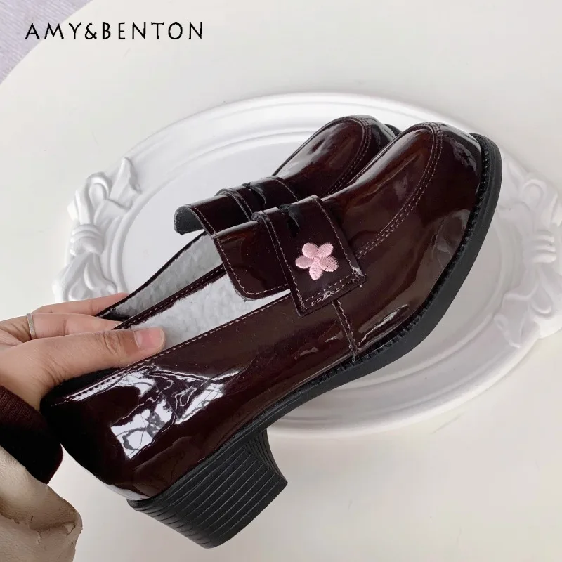 2025, neue japanische Original-JK-Schuhe, spitz, niedlich, College-Stil, Uniform, JK-Loafer, kleine Lederschuhe für Damen