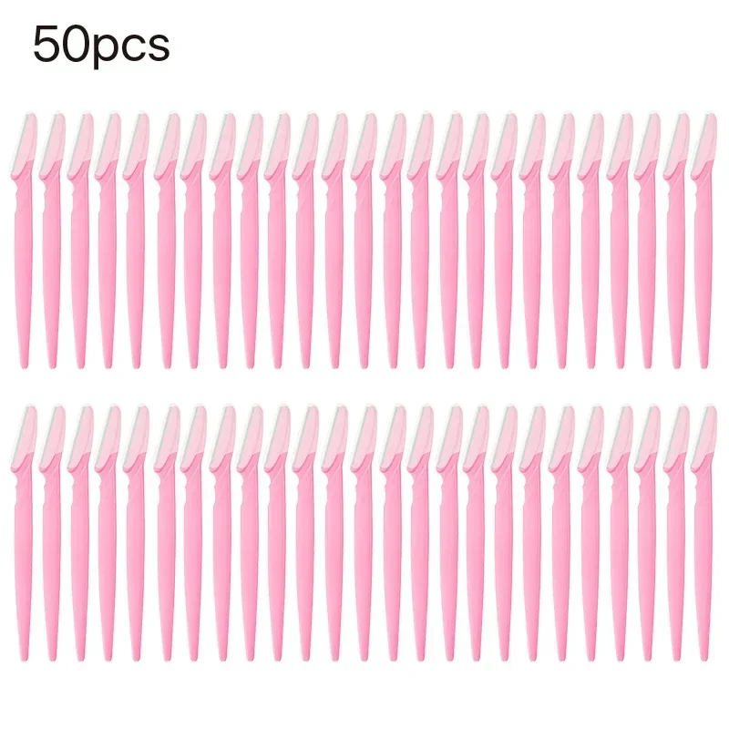 5-100PCS Augenbraue Trimmer Klinge Gesicht Rasierer 1 Farbe Gesicht Klinge Rasierer Haarentferner Rasierer Sicherheit Rasierer microblading Zu Image