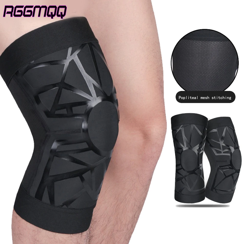 2 Stück Knie-Kompressions-Ärmelbandage zur Linderung von Knieschmerzen – stabilisierende Kniebandage für Männer und Frauen mit Arthritis, Laufen Image