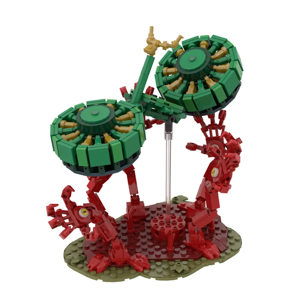 MOC Zeldaed Spiel MK II Fliegende Motorrad Ziegel Modell MK II Fliegende Motorrad Bausteine Montage Spielzeug Kinder Geburtstag Geschenke Image