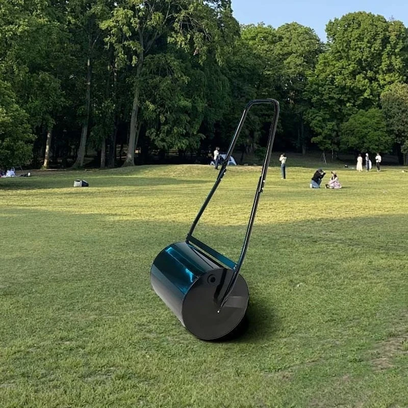 Leichter Rasenroller – Hohltrommel-Grasverdichter zum Füllen von Sand/Wasser | Rasenpflege für Hausgarten Image