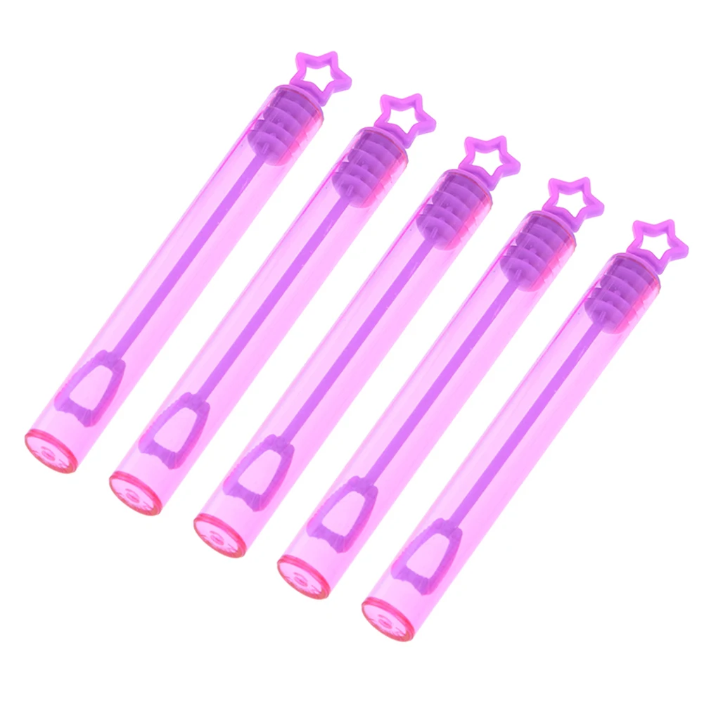 24 Stücke Kinderspielzeug DIY Blase Seifenflaschen Leeres Zauberstabrohr für Geburtstag Hochzeit Dekor für Kinder Weihnachtsgeschenk Image