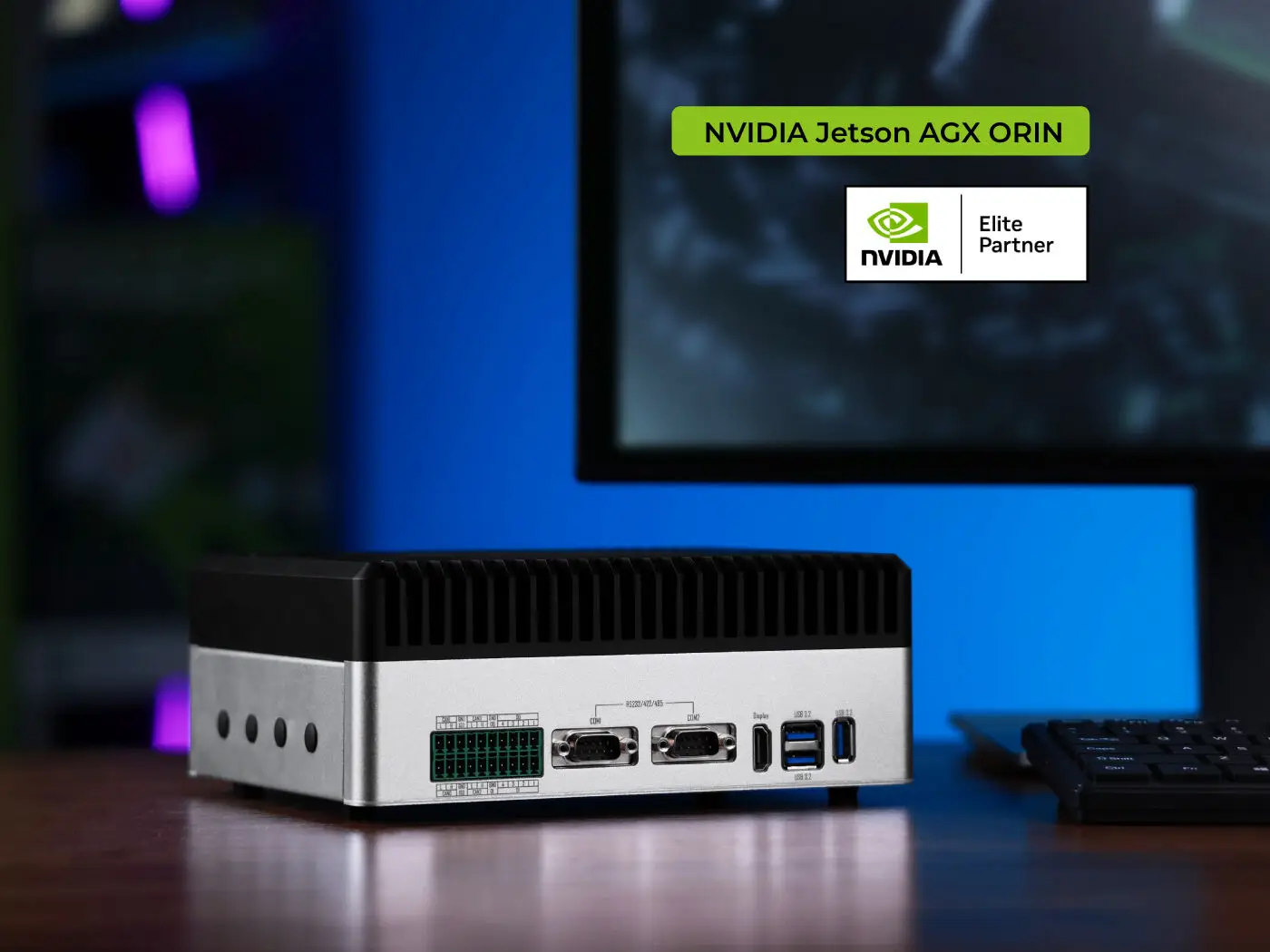 Edge AI Computer AI Box mit NVIDIA Jetson AGX Orin Modul mit GMSL 32GB 200TOPS 64GB 275TOPS reComputer Robotics J5011 J5012 Image