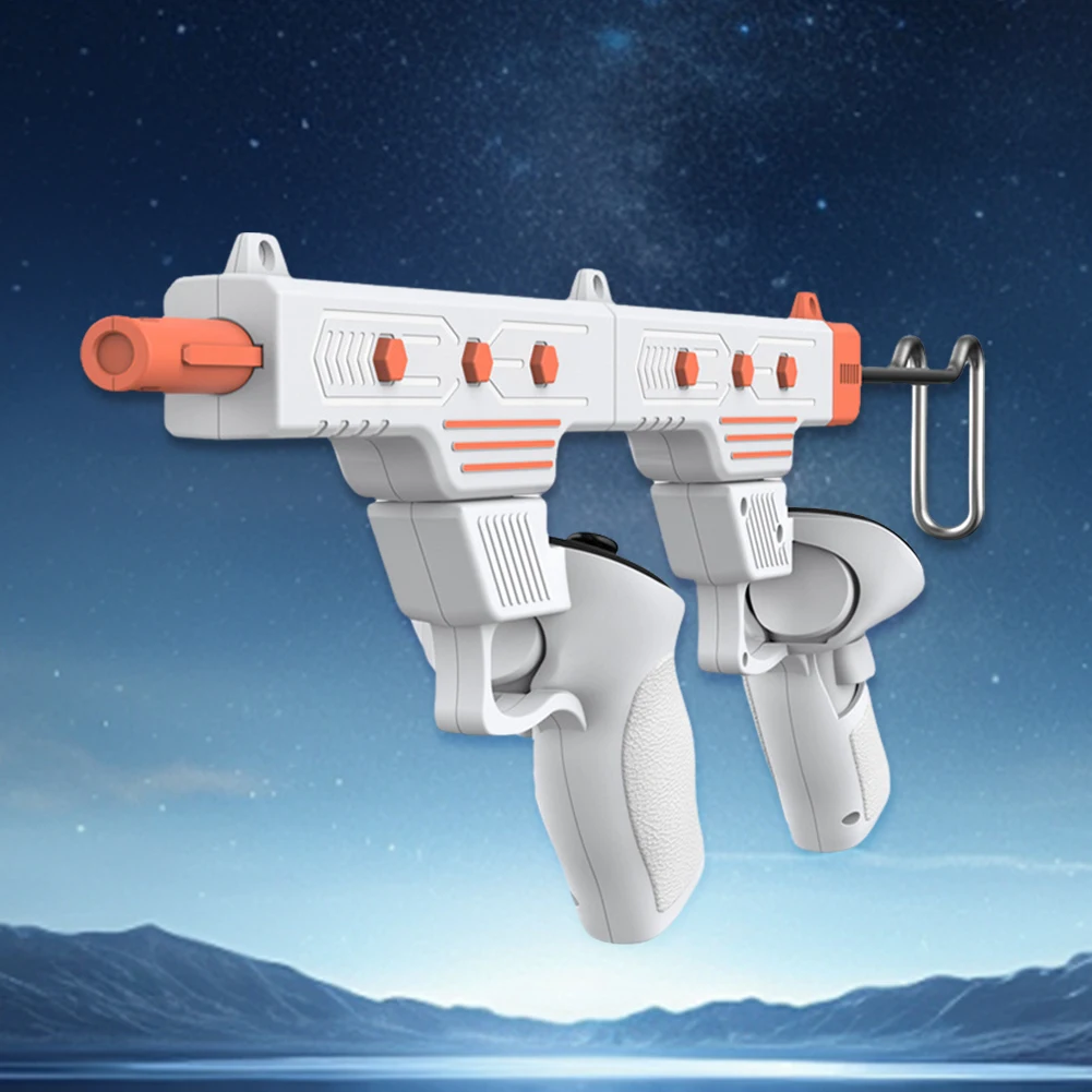 Abnehmbarer VR-Gewehrschaft VR-Schießspiel-Zubehör VR-Controller-Schaft Gewehradapter Controller-Griffe für Meta Quest 3/Quest 3S Image