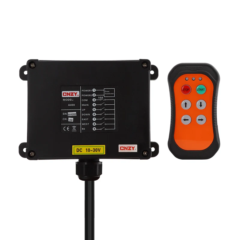 Industrielle drahtlose A400-Fernbedienung mit vier Tasten für allgemeine drahtlose Fernbedienung zum Heben von Heckklappen im Auto Image