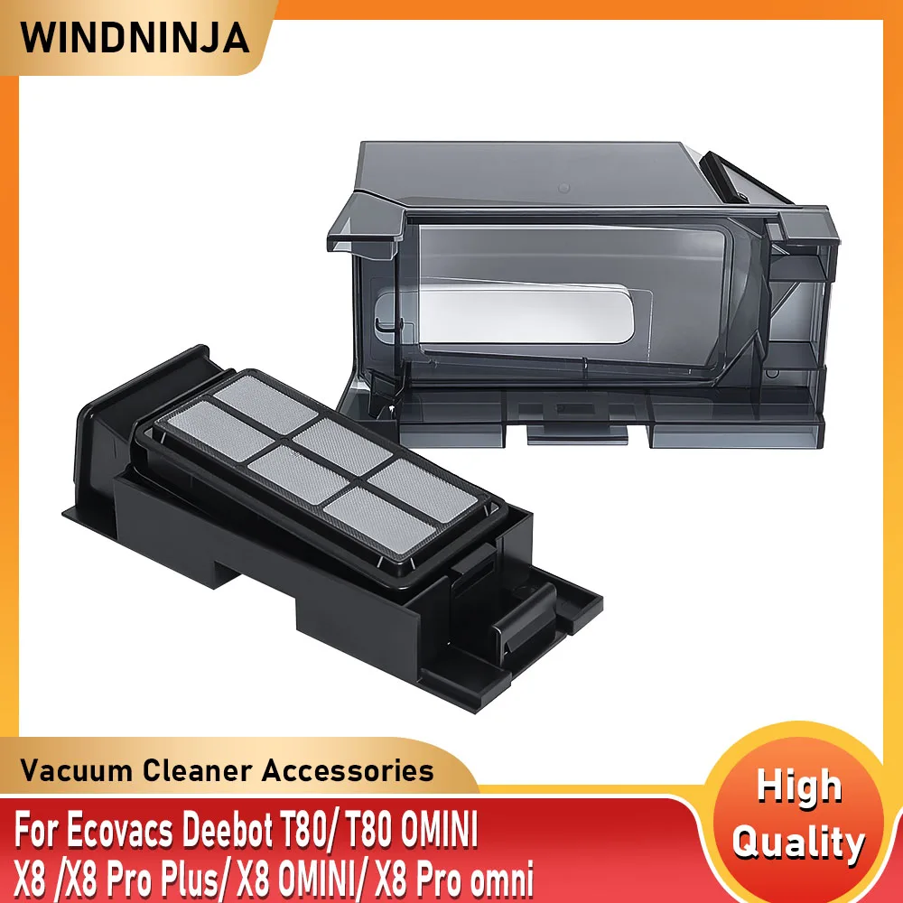 Staubbehälter-Zubehör für Ecovacs Deebot X8 X8 Pro Plus X8 OMINI X8 Pro Omni T80 T80 OMINI Staubsauger Staubbehälter Ersatzteile Image
