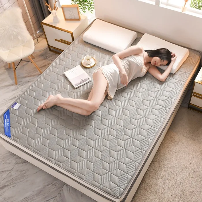 Neue Matratze aus Naturlatex, gepolsterte Matratze, Einzel- und Doppel-Tatami-Matratze für Studentenwohnheime