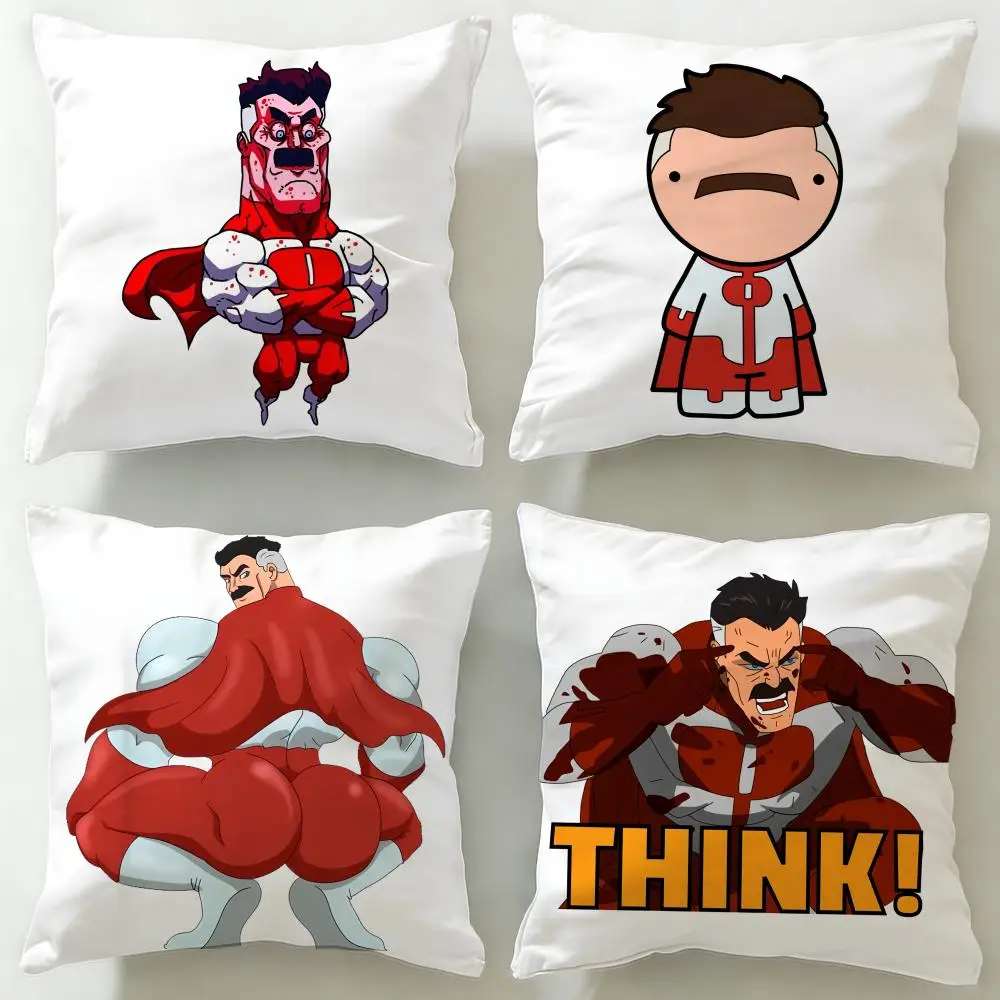 Beliebte Zeichentrickserie Invincible Kissenbezug, weicher und leicht zu waschender Kissenbezug – vielseitig einsetzbar für Couch, Bett, Reisen und Büro Image