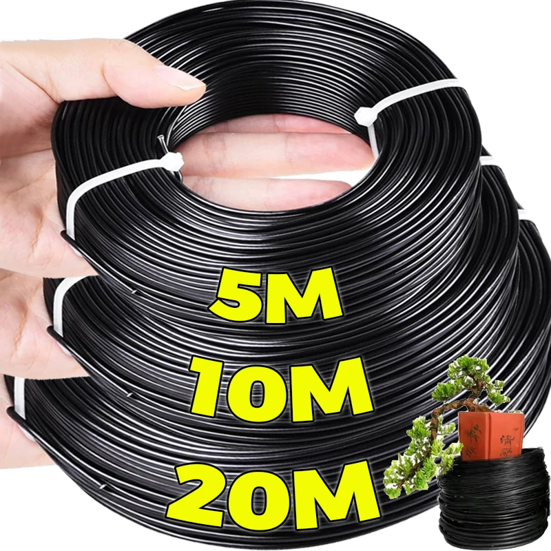 Aluminium Bonsai Training Drähte Pflanzen Reben Klettern Unterstützung Draht DIY Pflanzen Gestaltung Flexible Zubehör Garten Obstgarten Versorgung Image