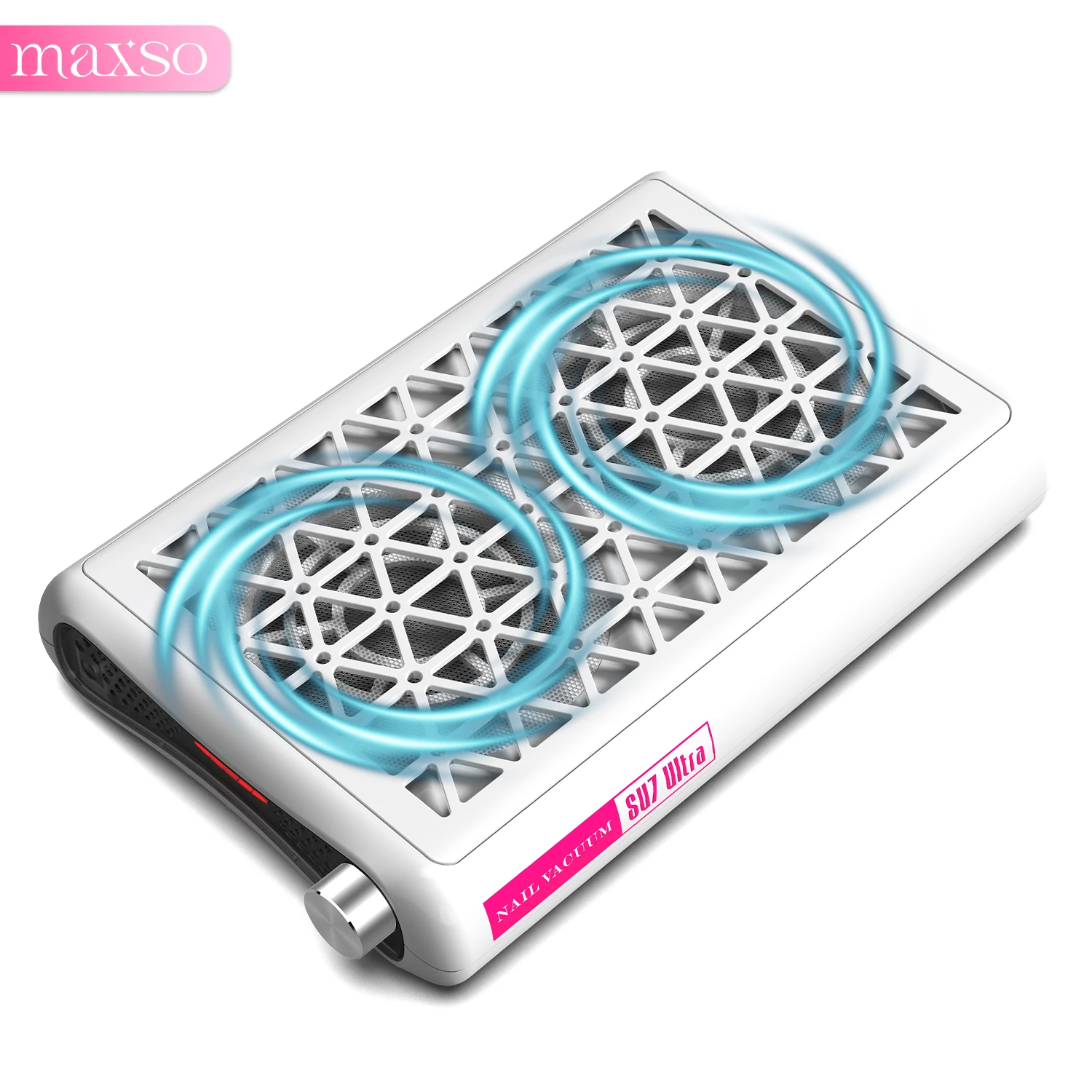 Bürstenloser Turbinen-Nagelstaubsauger mit 10 Geschwindigkeitsstufen, hoher Leistung, in der Lage, das Netz zu reinigen und zu filtern. Image