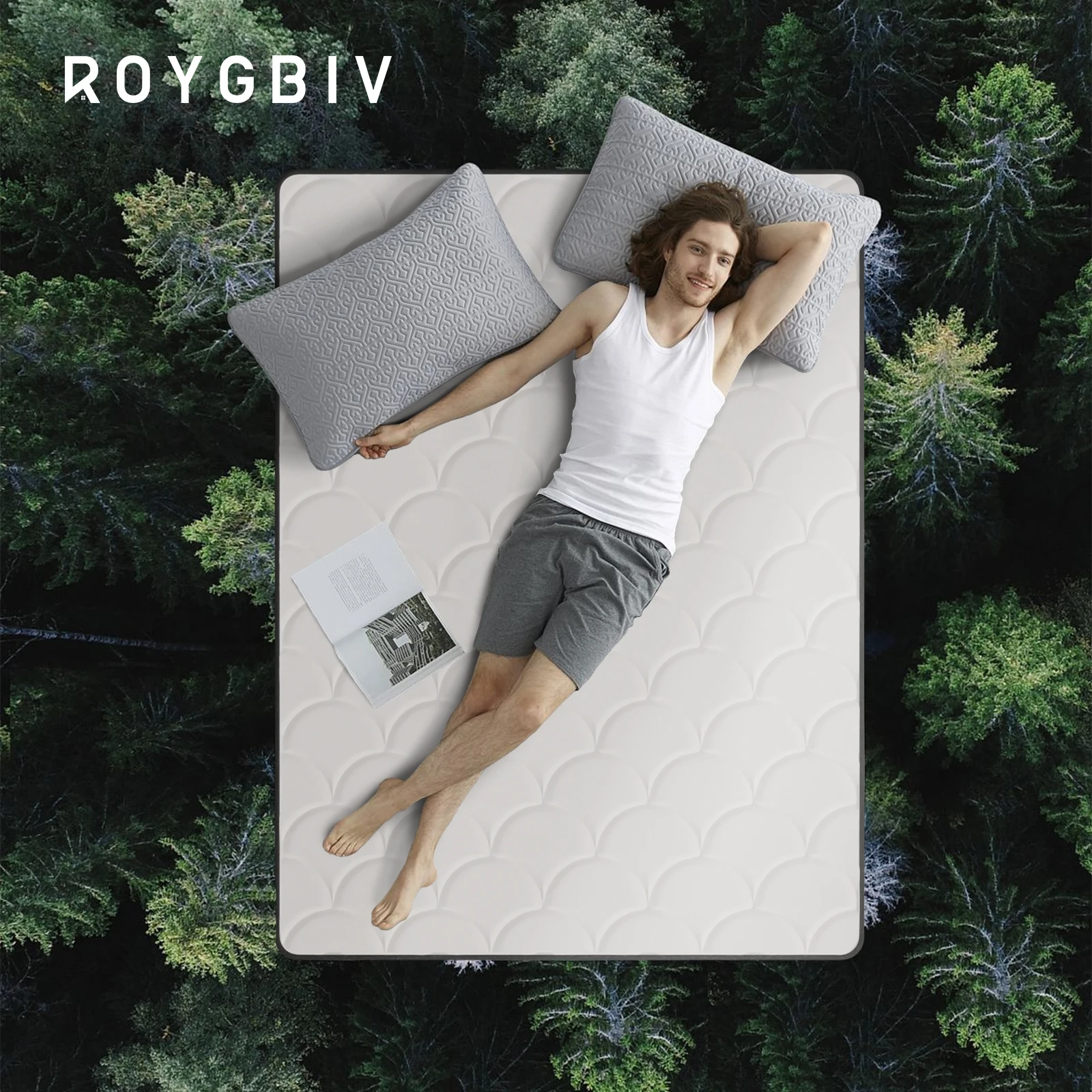 Taschenfederkernmatratze Höhe 22/25 cm, Härtegrad H3, Federkernmatratze Ergonomische Matrazen Image