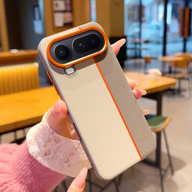 Für Huawei Honor Magic 8 Pro Air Hülle Modische Hartschalenhülle aus PU-Leder Schützende Rückabdeckung für Magic 8 Pro AIR Handyhülle. Image