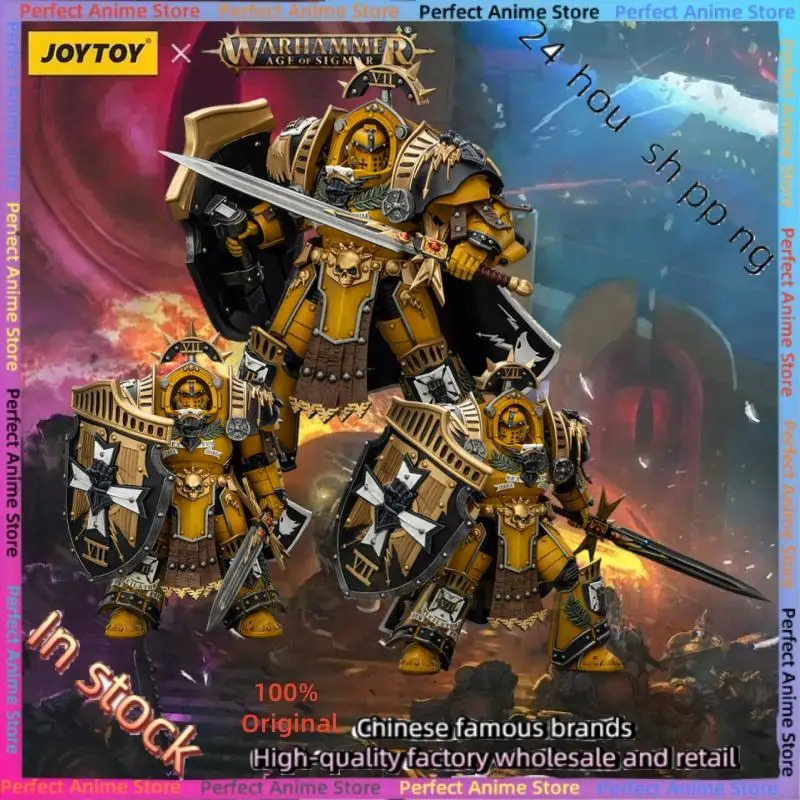 JOYTOY Dark Source Warhammer Horus Heresy Imperial Fist Terminator Armor Archon 1:18 Soldat