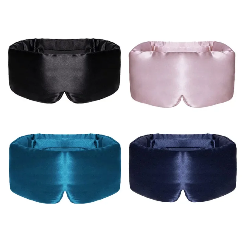 Neue Seide Schlaf Nacht maske Augen maske Schlaf Augenbinde für die Nachtschlaf band Augen abdeckung Image