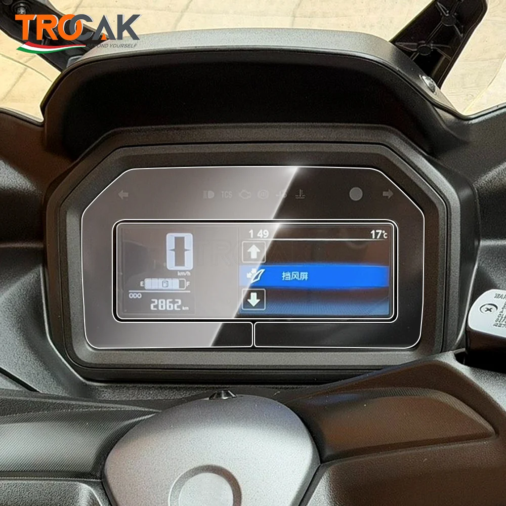 2025 XMAX 300 Für Yamaha XMAX 300 XMAX 300 xmax 300 Motorrad Zubehör Cluster Film Dashboard Instrument Screen Protector Image