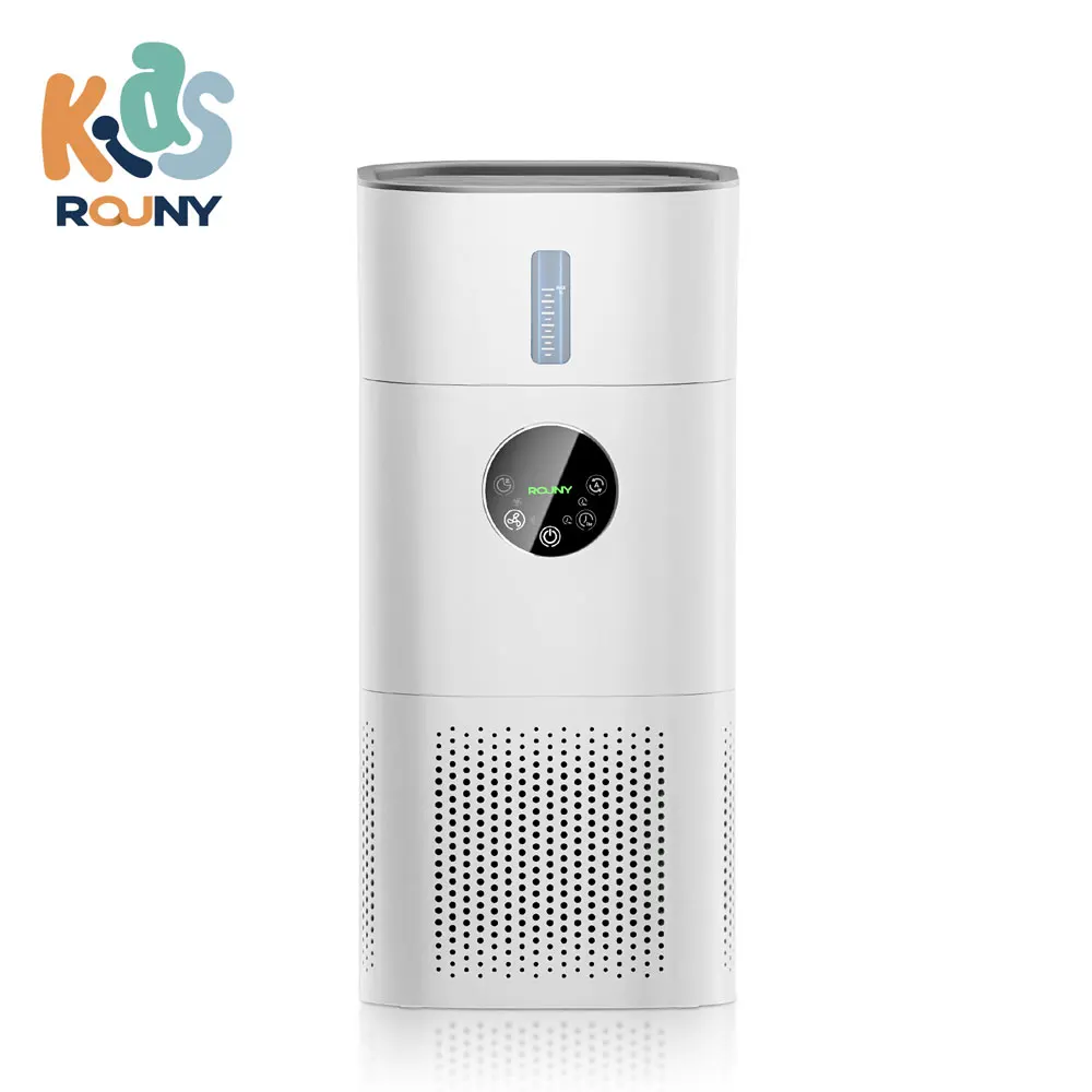 ROUNY Luftreiniger und Luftbefeuchter, 2-in-1-Multifunktionsgerät, desodorierende und beschlagfreie Befeuchtung, weiß Image