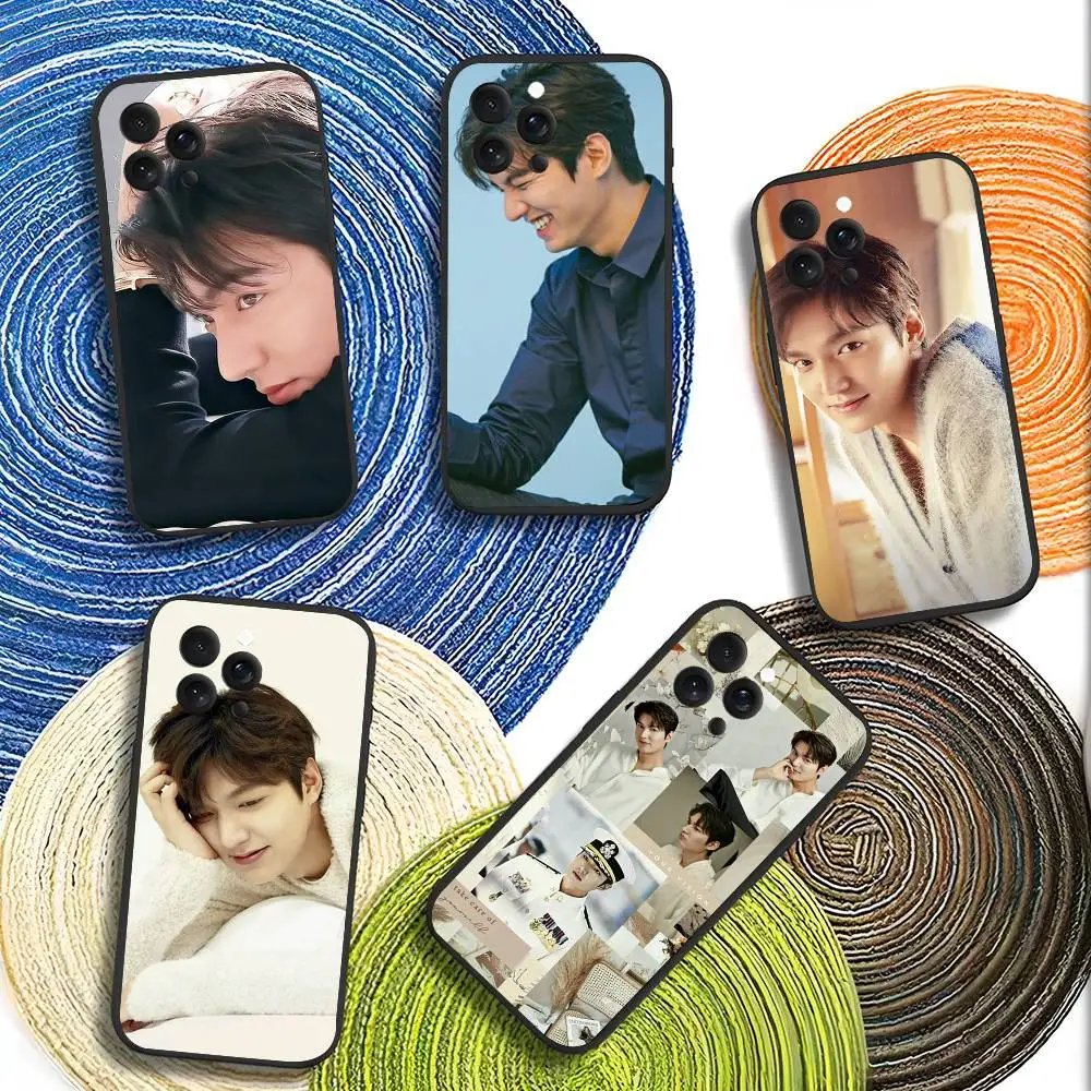 Korear Lee Min Ho Handyhülle für iPhone 17 Air 16 15 14 13 Pro Max 11 12 Schwarze Silikonhülle Image