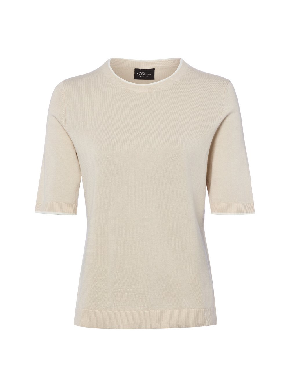 s.Oliver BLACK LABEL Strickpullover Damen beige, 40 Image