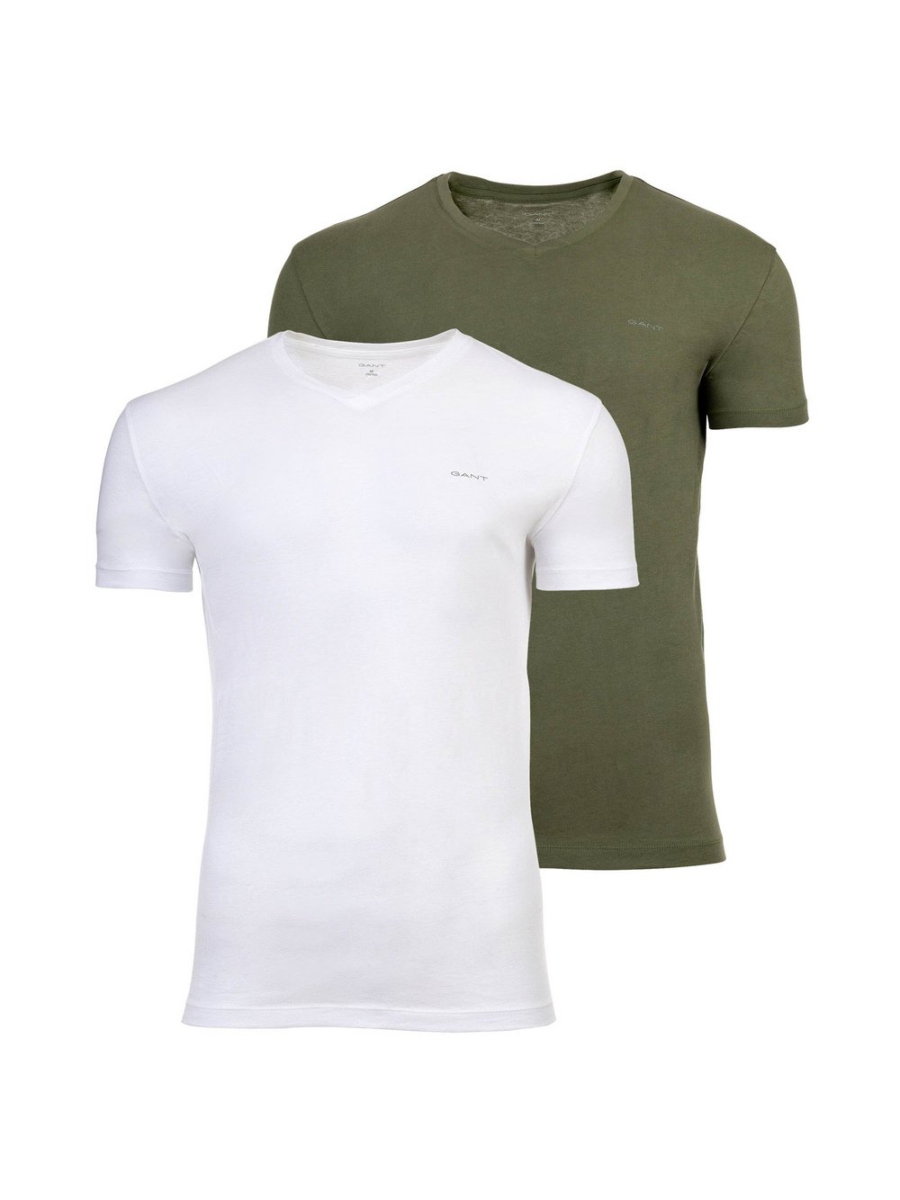 Gant T-Shirt 2er Pack Herren grün, XXL Image