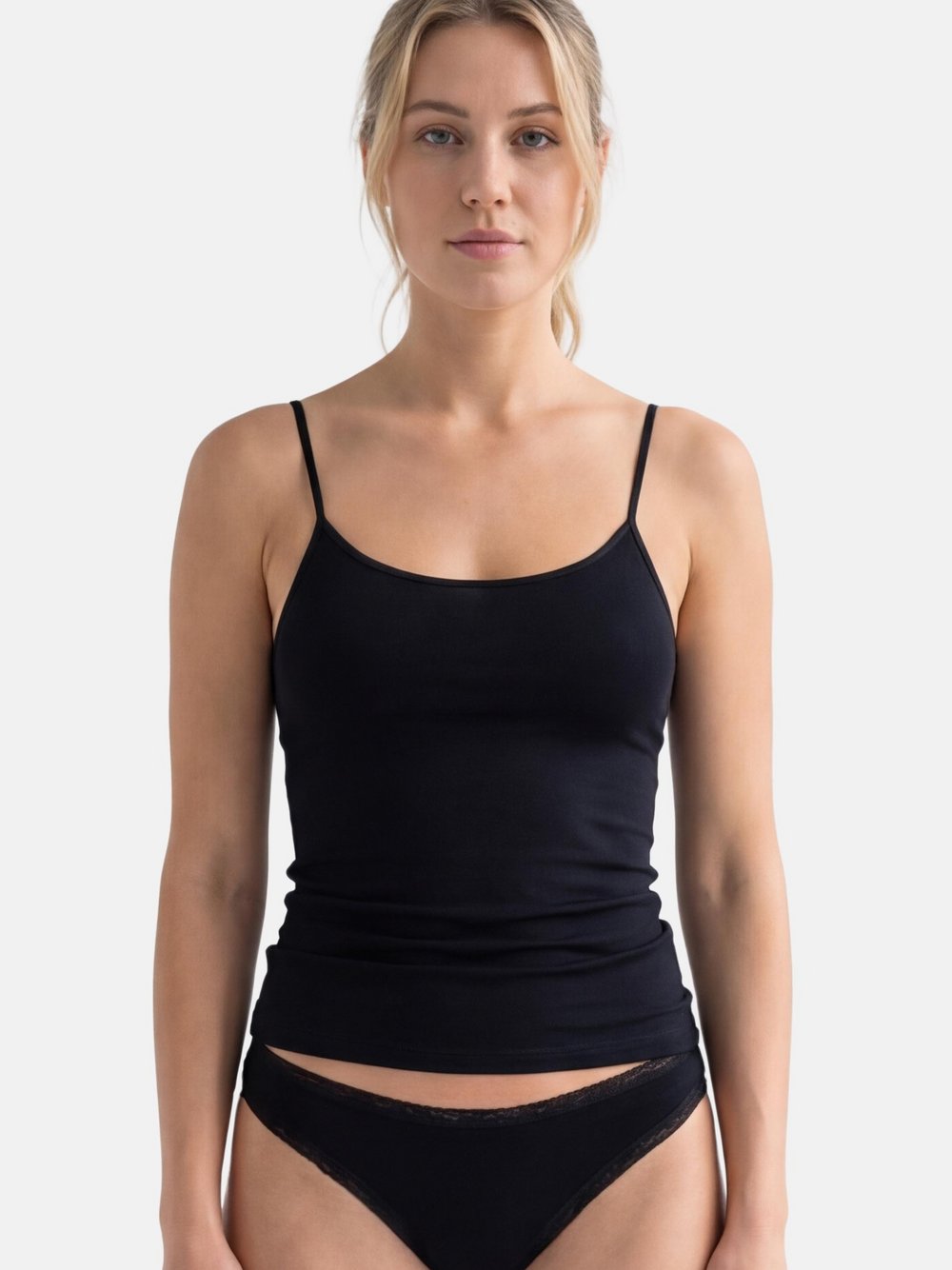 con-ta Spaghetti Top Damen blau, 42 Image