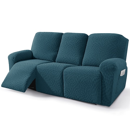 Elastischer Ganzkörper-Überzug für Relaxsessel, Schaukelstuhlbezug, elektrisch verstellbares Sofabezug, geteilter Massagesesselbezug Image