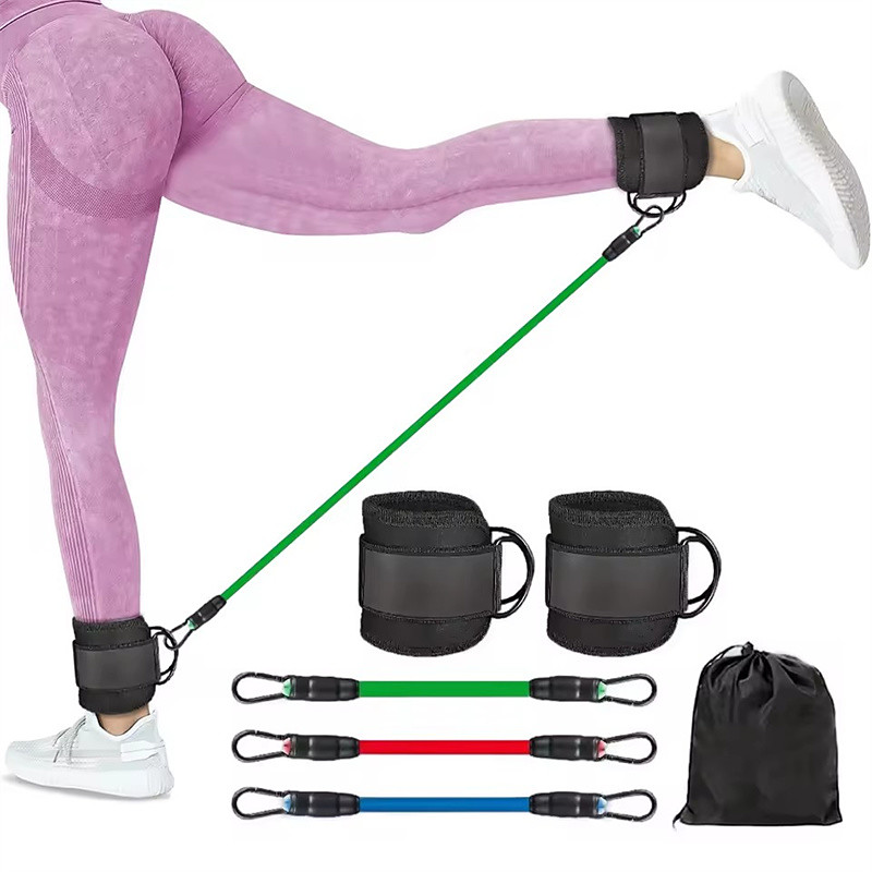 Ankle Resistance Bands, Bands for Working Out with Cuffs,Glutes Workout Equipment, Butt Exercise Equipment for Women Legs Glutes