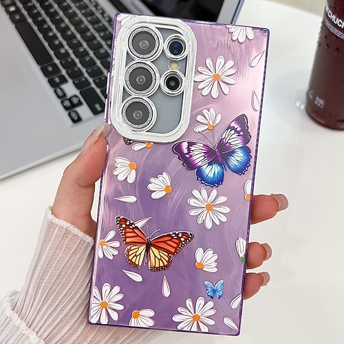 Handy Hülle Handyhüllen Für Samsung Galaxy S26 Ultra Plus S25 S24 Ultra Plus S23 S24 FE A55 5G A35 5G A25 A15 A54 Rückseite Stoßfest Retro TPU PC Image