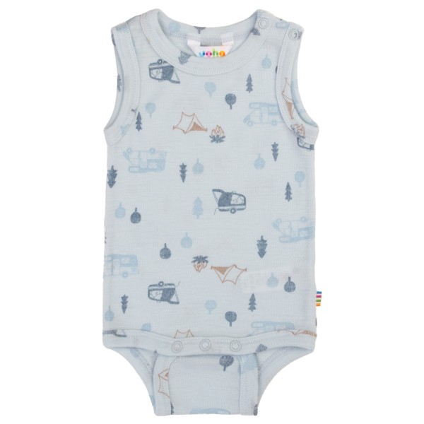 Joha - Kid's Body w/o Sleeves - Merinounterwäsche Gr 80 grau