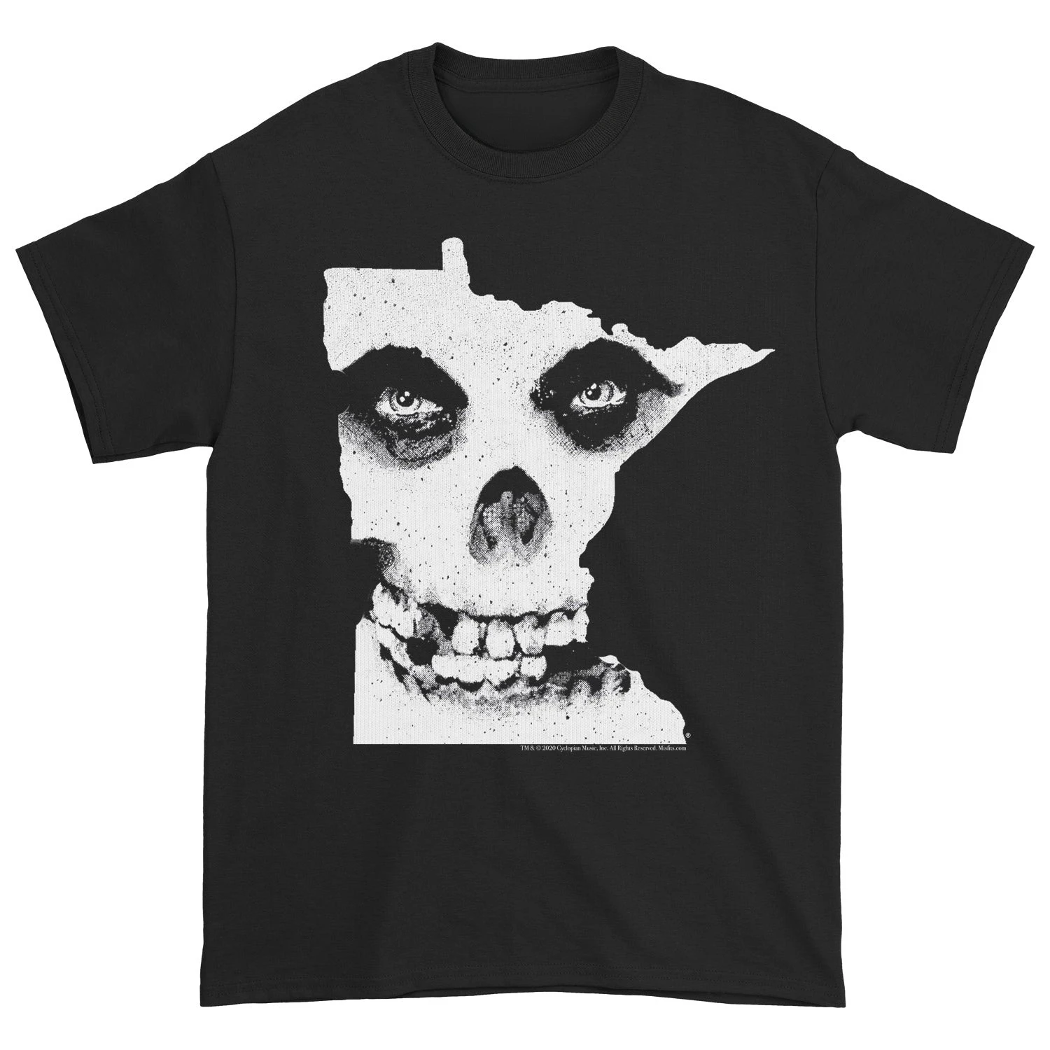 Misfits MN State Casual T-Shirt Luxus-Markenoberteil für Herren und Damen Image