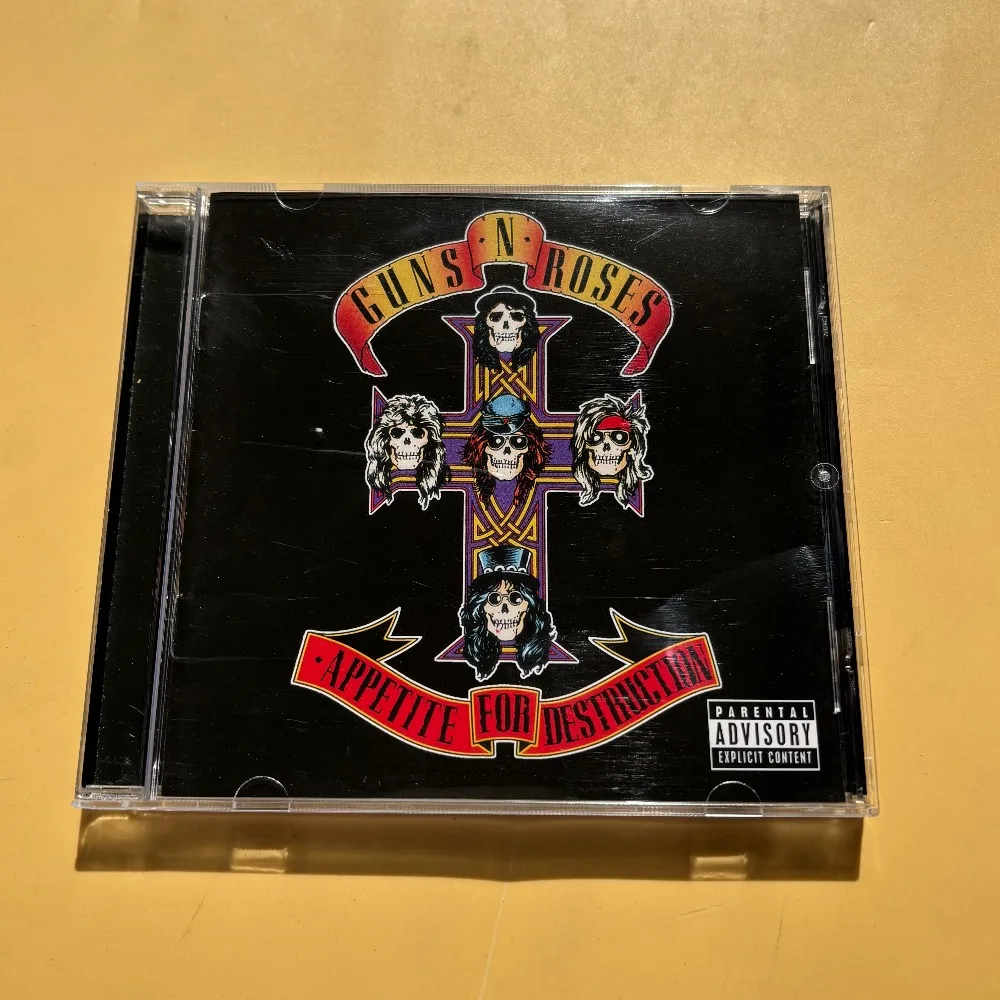 Guns N' Roses Appetite for Destruction Debütalbum | Klassische Hard-Rock-Musik-CD für Heim- und Auto-Audio Image