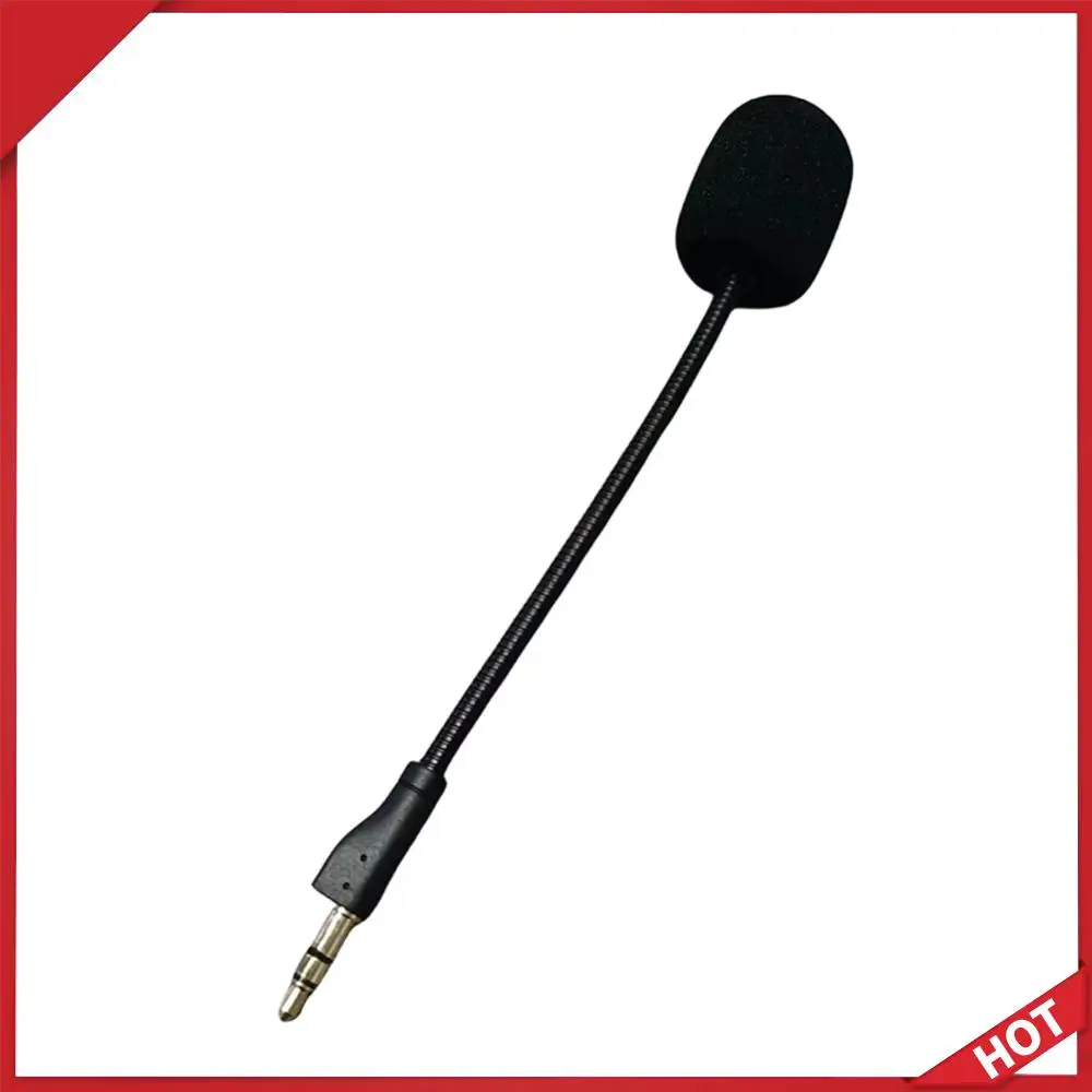 Ersatz-3,5-mm-Mikrofon für E-Sport-Gaming-Headsets, flexibler Mikrofonarm für Logitech G PRO G PRO X Gaming-Kopfhörer Image