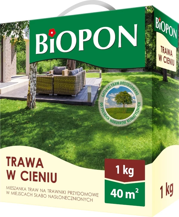 Biopon Grass in the Shade Rasensamen 1 kg Image