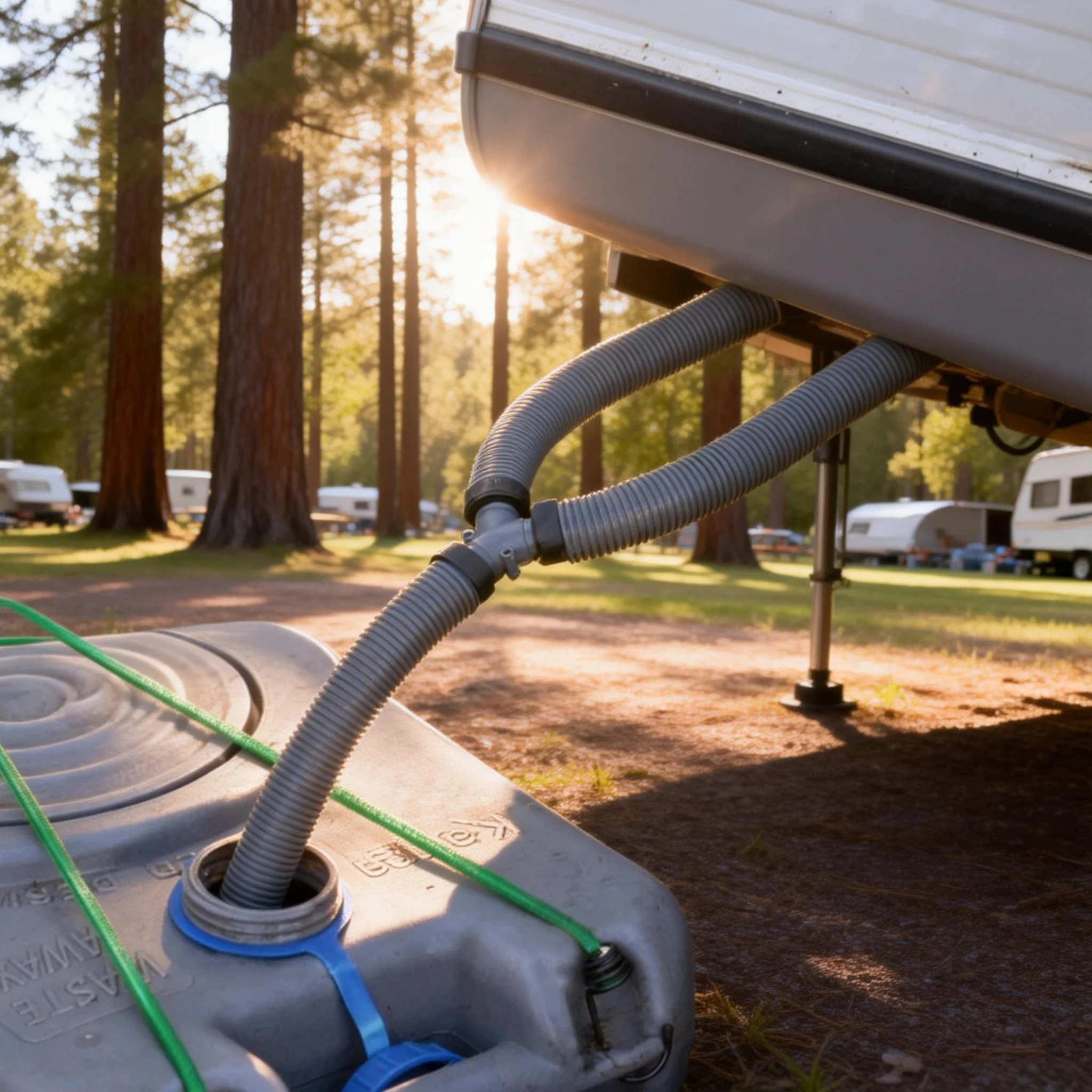 RV Drei-Wege-Abfluss-Y-Rohr für Doppelwaschbecken, Küchenabfluss, Abwasserauslass, Schlauchanschluss mit Widerhaken für Wohnmobil, Caravan, Kraftstoff, Luft