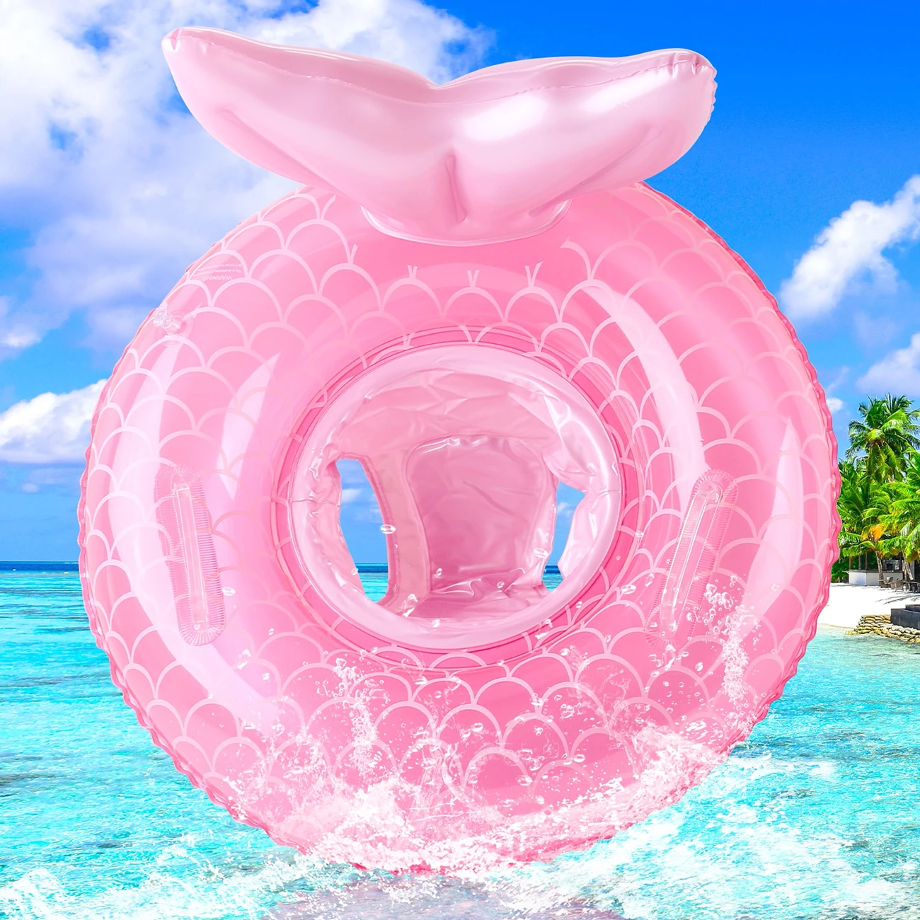 Baby Pool Float, Baby Pool Floats, Schwimm schwimmer für Kinder, Kleinkind Pool Float, Meerjungfrau Baby Schwimmen Float, Smart Swim Trainer Image
