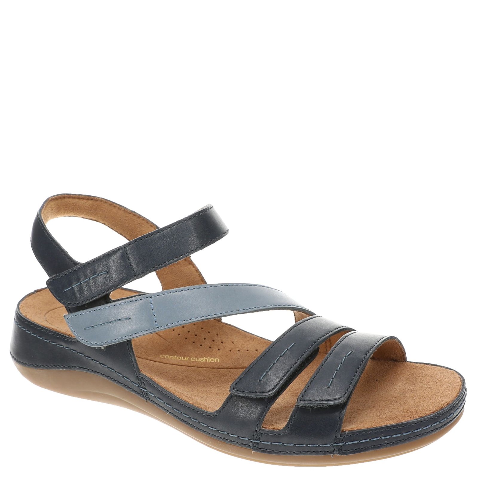 Clarks Cecily Mix - Womens 8 Blue Sandal Medium